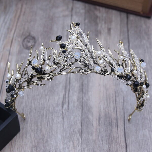 Elf Crown - Rhinestone Elf Crown Wedding Elven Tiara Elven Crown