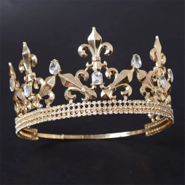 Medieval King Crown - Full Circle Medieval King Crown Mens Prom King Crown